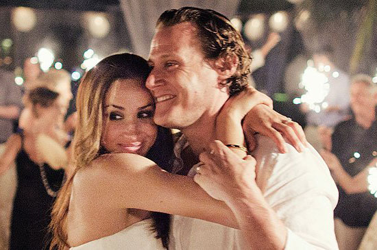 Meaghan Markle with her ex-husband Trevor Engelson